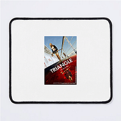 Time Loop Triangle Mouse Pads