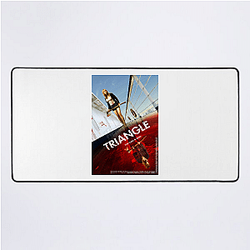 Time Loop Triangle Mouse Pads