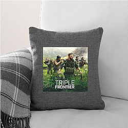 Triple Frontier stars Ben Affleck and Oscar Isaac Triple Frontier Pillows Cover
