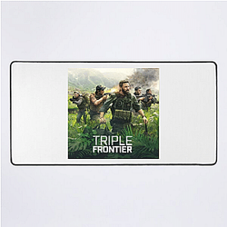 Triple Frontier stars Ben Affleck and Oscar Isaac Triple Frontier Mouse Pads