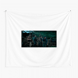 Triple Frontier's plot is about former Special Forces Triple Frontier Tapestries