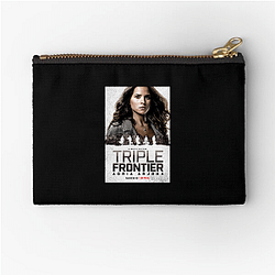 Triple Frontier's crew plans to rob a drug lord Triple Frontier Zipper Pouches