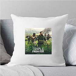 Triple Frontier stars Ben Affleck and Oscar Isaac Triple Frontier Pillows Cover