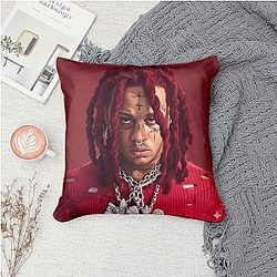 Trippie Redd - Blending Rock and Hip Hop Trippie Redd Pillows