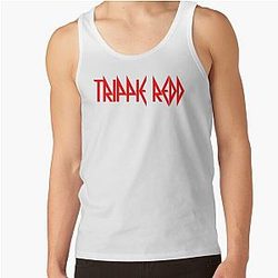 Trippie Redd Tank Tops - Font Red Tank Top RB1602