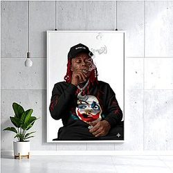 Trippie Redd LA 2601 - Rose to fame with the Life is a Trip album Trippie Redd Posters