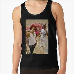Trippie Redd Tank Tops - Looking Red Hair Tank Top RB1602