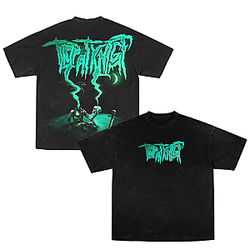 KNIGHTENGALE DTNK3005 Washed Trippie Redd T-Shirts