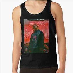 Trippie Redd Tank Tops - night Red the light Tank Top RB1602