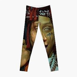 Trippie Redd Leggings - tongue Redd lenght Leggings RB1602