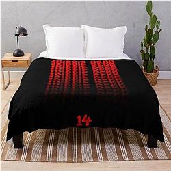 Trippie Redd Blanket - Red 14 logo Throw Blanket RB1602