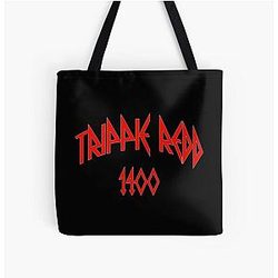 Trippie Redd Bags - Lucky 1400 Number All Over Print Tote Bag RB1602