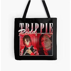 Trippie Redd Bags - The Red 14 All Over Print Tote Bag RB1602