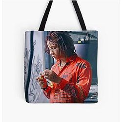 Trippie Redd Bags - Red shirt All Over Print Tote Bag RB1602