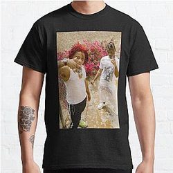 Trippie Redd T-Shirts - Looking Red Hair Classic T-Shirt RB1602
