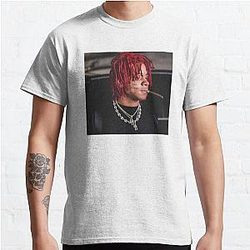 Trippie Redd T-Shirts - Long Red Hair  Classic T-Shirt RB1602