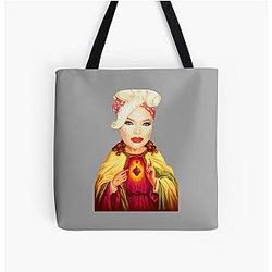 Trisha Paytas Jesus Design All Over Print Tote Bag