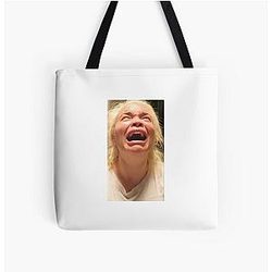 Crying Trisha Paytas All Over Print Tote Bag