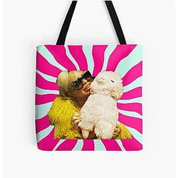 trisha paytas alpaca All Over Print Tote Bag