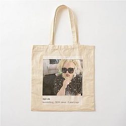 Trisha Paytas "Im Not Ok" Cotton Tote Bag