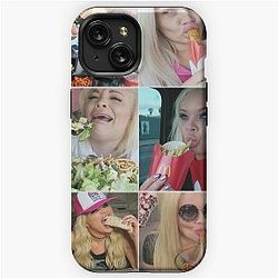 Trisha Paytas Eating Show Mukbang Queen Of Youtube iPhone Tough Case