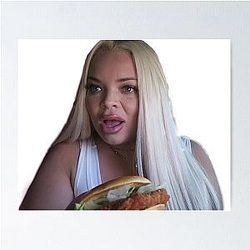 Trisha Paytas "Huh What?" Poster