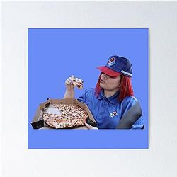 Trisha Paytas eating Poster