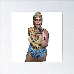 King Tut Trisha Paytas Poster