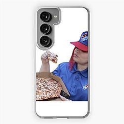 Trisha Paytas eating Samsung Galaxy Soft Case