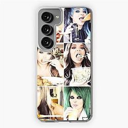 2020 Trisha Paytas Eating Show Mukbang Queen Of Youtube Samsung Galaxy Soft Case