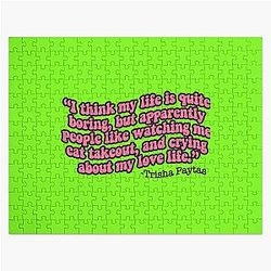 Trisha Paytas quote Jigsaw Puzzle