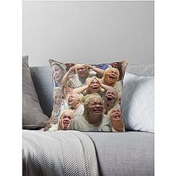 Trisha Paytas Crying Throw Pillow