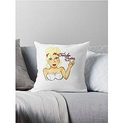 Vintage trisha paytas Throw Pillow
