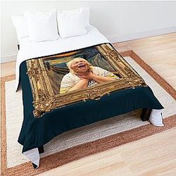 The Scream. Now starring Trisha Paytas Comforter