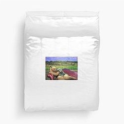 Trisha Paytas Crying Duvet Cover