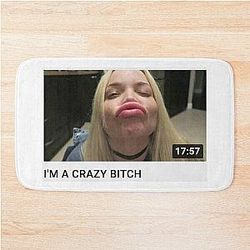 trisha paytas tapestry Bath Mat