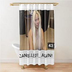 trisha paytas tapestry Shower Curtain