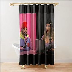Trisha paytas and Ethan klein Shower Curtain
