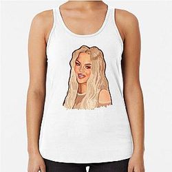 Vintage trisha paytas memes Racerback Tank Top