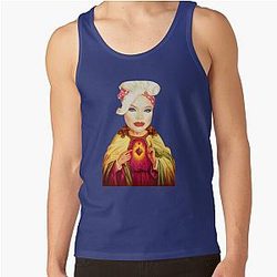 Trisha Paytas Jesus Design Tank Top