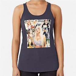 2020 Trisha Paytas Sexy Eating Show Mukbang Youtube Queen Racerback Tank Top