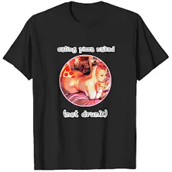 Trisha Paytas T-shirts - Trisha Paytas Eating Pizza Edition