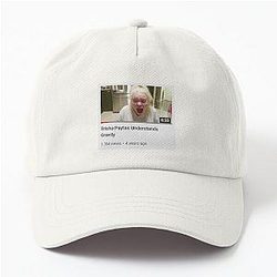 Trisha Paytas Understands Gravity Cursed Meme Dad Hat
