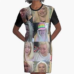 Trisha Paytas Memes Graphic T-Shirt Dress
