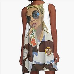 trisha paytas being a girlboss A-Line Dress