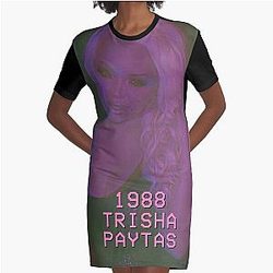 1988 Trisha Paytas Graphic T-Shirt Dress