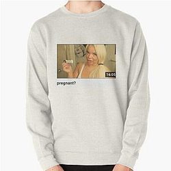 trisha paytas tapestry "pregnant?" Pullover Sweatshirt