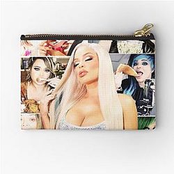 2020 Trisha Paytas Sexy Eating Show Mukbang Youtube Queen Zipper Pouch