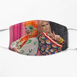 Trisha paytas and Ethan klein Flat Mask