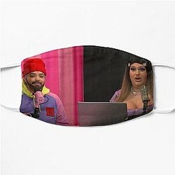 Trisha paytas and Ethan klein Flat Mask